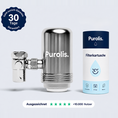 Purolis Wasserfilter mit Kartusche