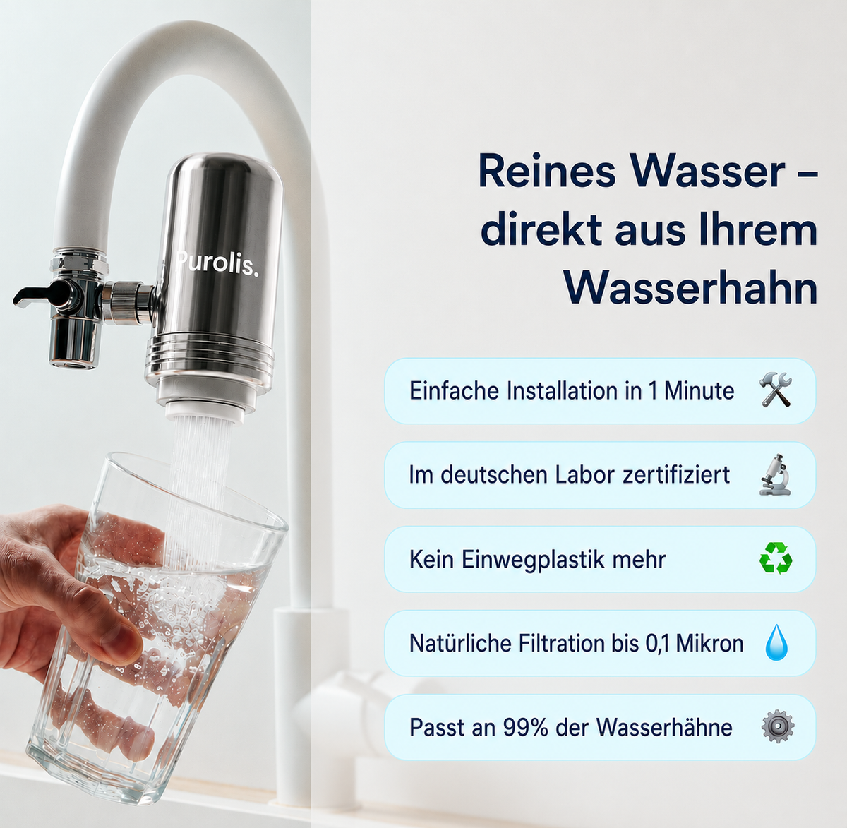 Purolis Wasserfilter 2.0